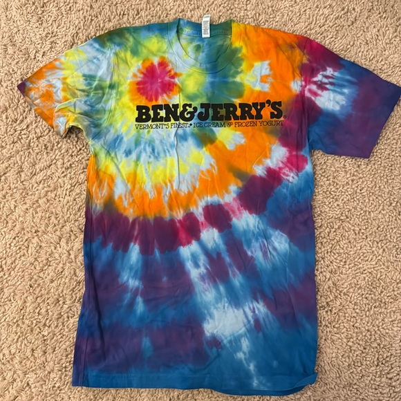 Tops - Ben & Jerry’s tie dye tee